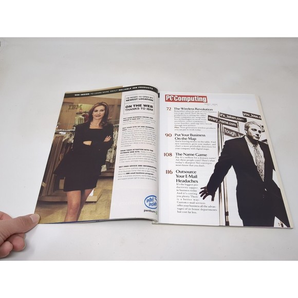 Vintage PC Computing Magazine April 2000 Silicon Valley‎ Wireless Internet Tech - Picture 10 of 16